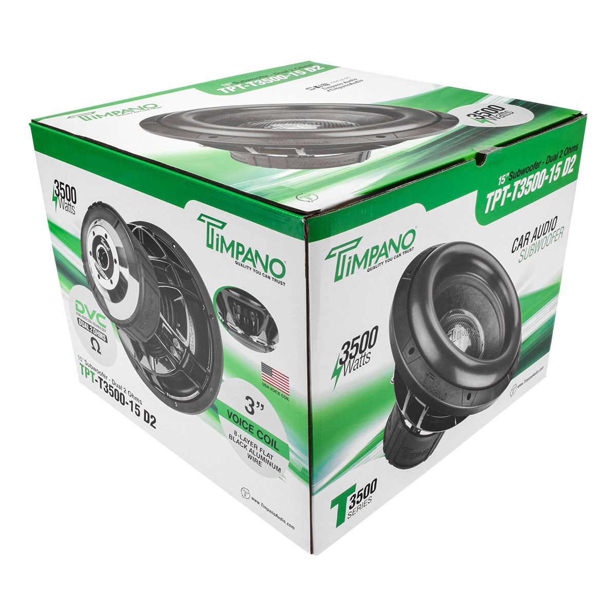 TPT-T3500-15 D2 Subwoofer Timpano Audio