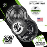 TPT-T3500-15 D2 Subwoofer Timpano