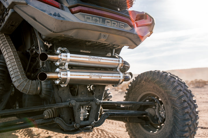 Trinity Racing Polaris RZR Turbo / S Full Exhaust