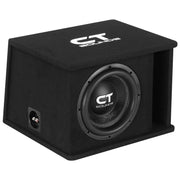 TROPO-1X10D2 // Single 10” 1300W Loaded Ported Car Subwoofer Box CT Sounds