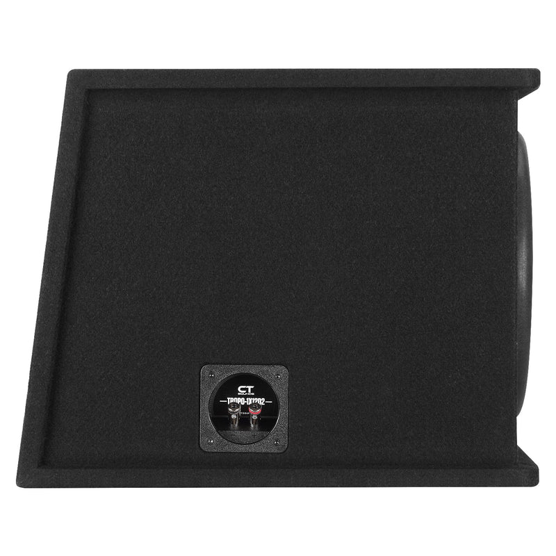 TROPO-1X12D2 // Single 12” 1300W Loaded Ported Car Subwoofer Box CT Sounds