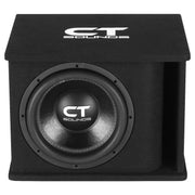 TROPO-1X12D2 // Single 12” 1300W Loaded Ported Car Subwoofer Box CT Sounds