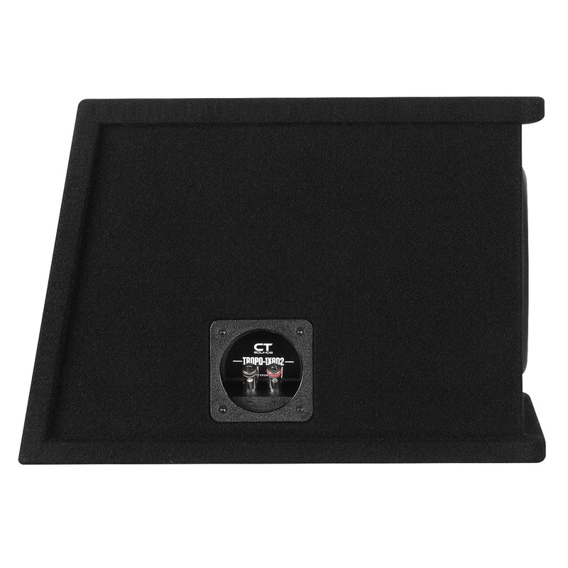 TROPO-1X8D2 // Single 8” 800W Loaded Ported Car Subwoofer Box CT Sounds