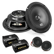 TROPO-6-5-COM // 6.5” 160 Watt 2-Way Shallow Component Speaker Set CT Sounds