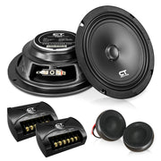 TROPO-6-5-COM // 6.5” 160 Watt 2-Way Shallow Component Speaker Set CT Sounds