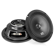 TROPO-6-5-COM // 6.5” 160 Watt 2-Way Shallow Component Speaker Set CT Sounds