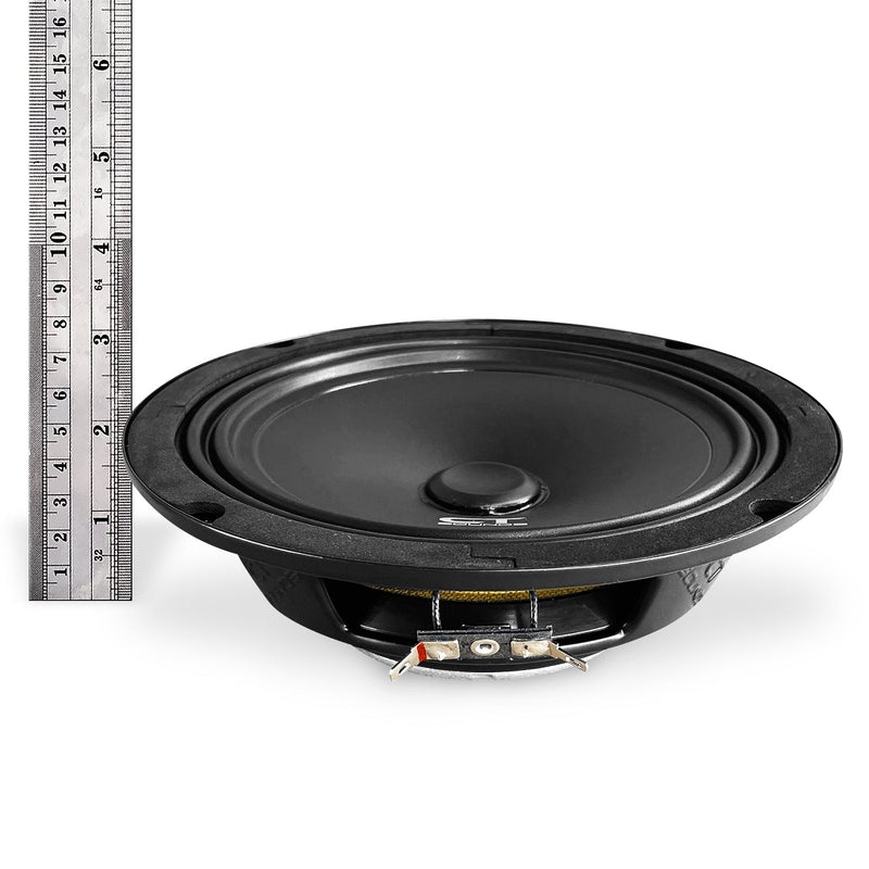 TROPO-6-5-COM // 6.5” 160 Watt 2-Way Shallow Component Speaker Set CT Sounds