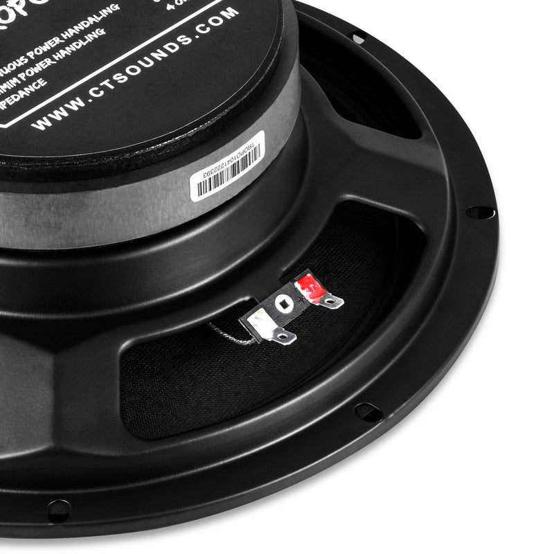 TROPO10-4 // 300 Watts RMS 10” Shallow Midrange Speaker CT Sounds