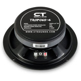 TROPO65-4 // 175 Watts RMS 6.5" Shallow Midrange Speaker CT Sounds