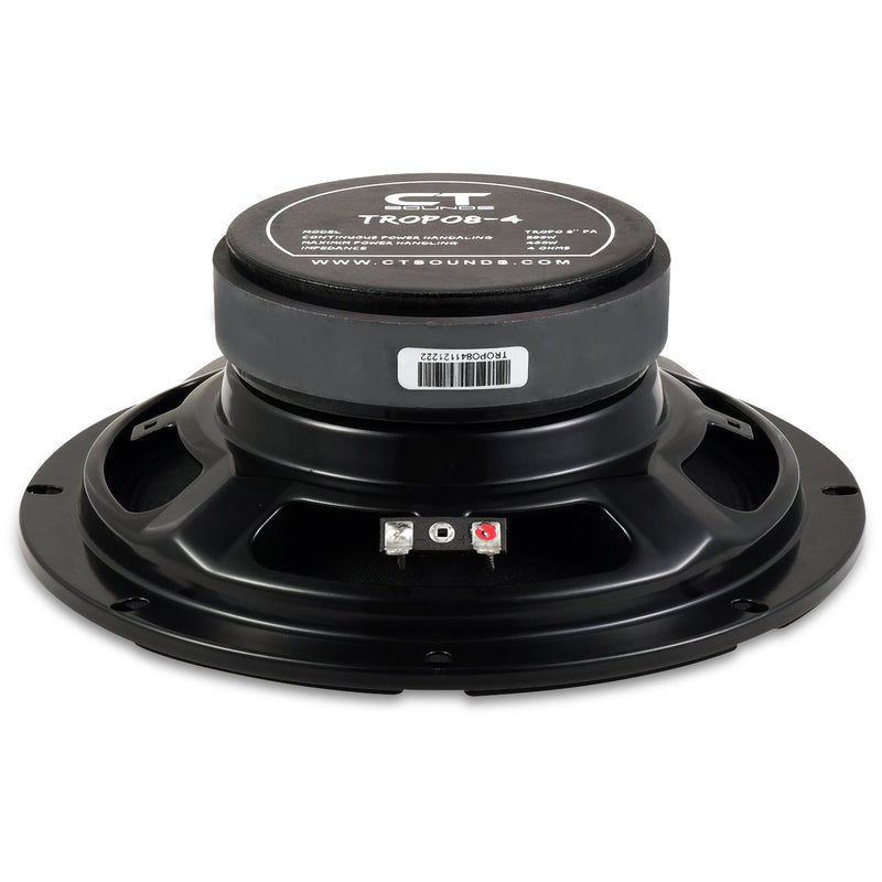 TROPO8-4 // 200 Watts RMS 8" Shallow Midrange Speaker CT Sounds