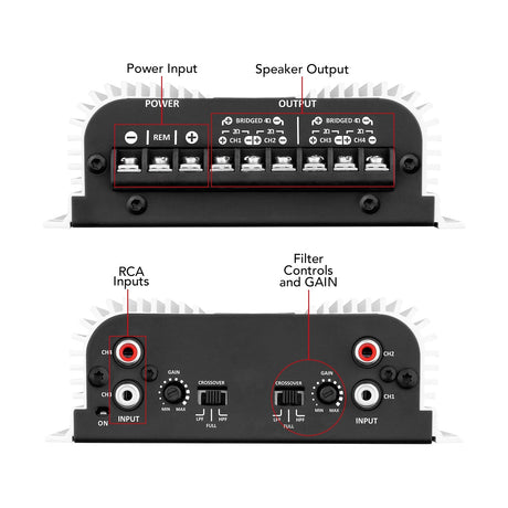 Taramps TS 400X4 Car Audio Amplifier | NEW SMALL SIZE! Taramps US