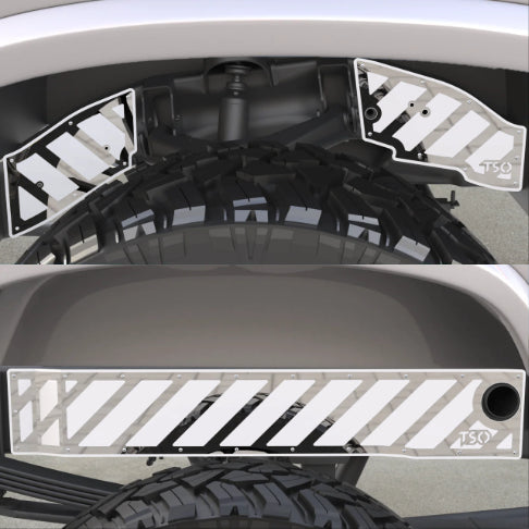 01-10 GM 2500/3500 Frame Overlays