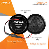 PRV TW150SD-4 (PAIR) Tweeter PRV Audio