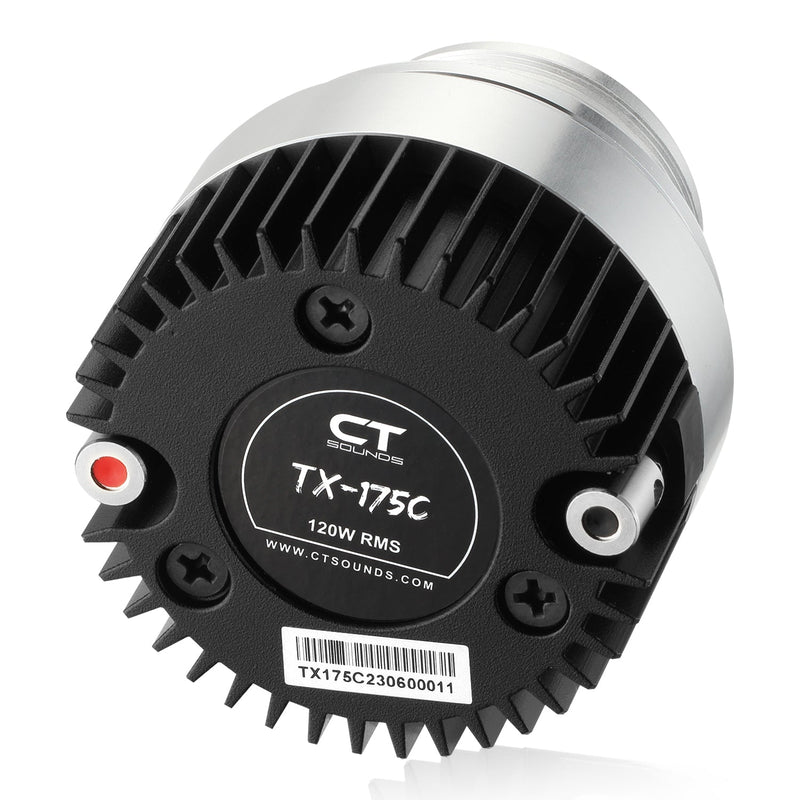 TX-175C // 1.75" 480 Watt Neodymium Super Tweeters, Pair CT Sounds