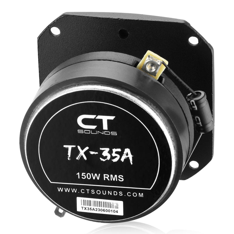 TX-35A // 3.5" 600 Watt Titanium Super Tweeters, Pair CT Sounds