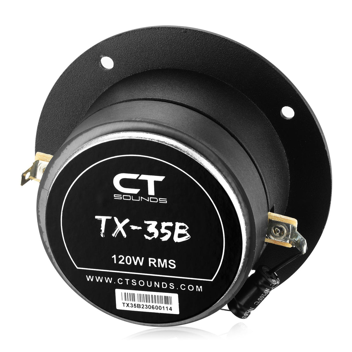 TX-35B // 3.5" 480 Watt Titanium Super Tweeters, Pair CT Sounds