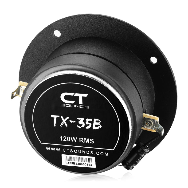 TX-35B // 3.5" 480 Watt Titanium Super Tweeters, Pair CT Sounds