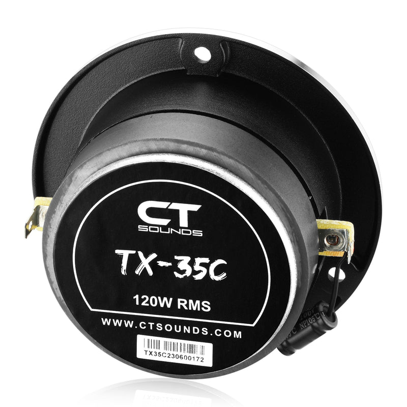 TX-35C // 3.5" 480 Watt Titanium Super Tweeters, Pair CT Sounds