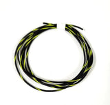 STRIPED COLORS TXL 20 AWG Automotive Wire Pure Copper Made in USA - CHOOSE YOUR COLOR - SOLD PER FT AC/DC WIRE AND SUPPLY