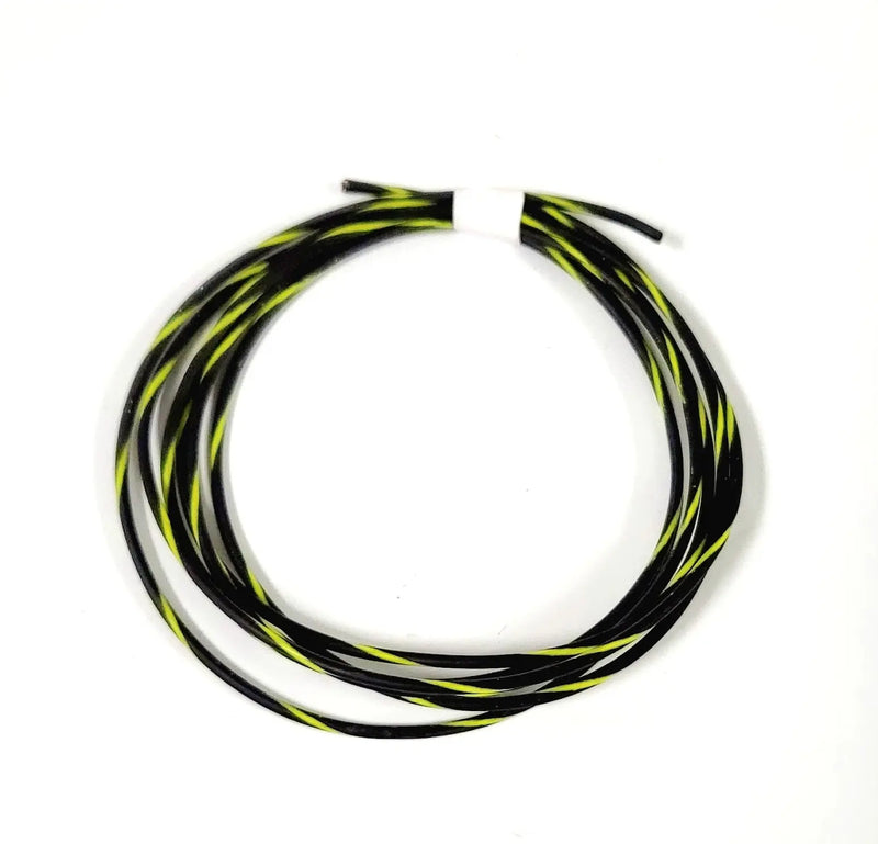 STRIPED COLORS TXL 20 AWG Automotive Wire Pure Copper Made in USA - CHOOSE YOUR COLOR - SOLD PER FT AC/DC WIRE AND SUPPLY