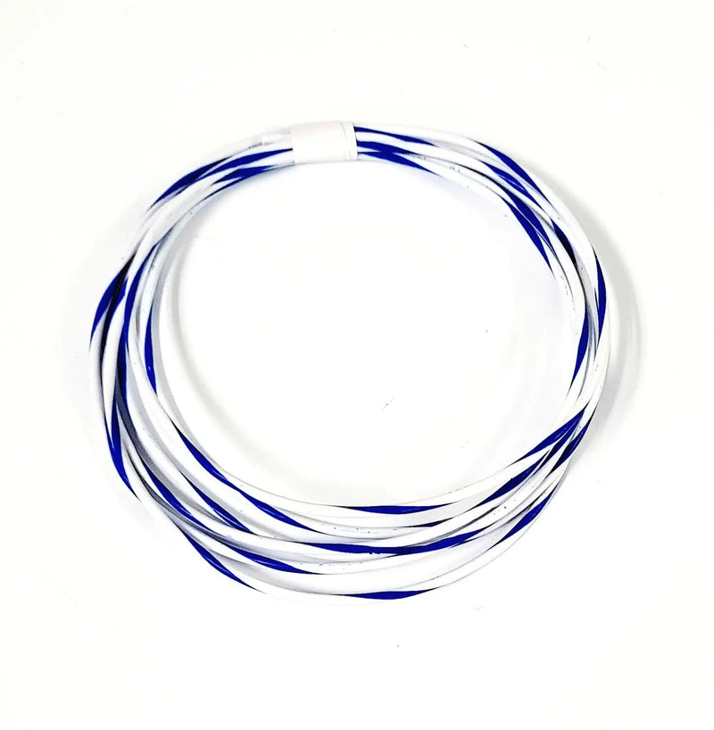 STRIPED COLORS TXL 20 AWG Automotive Wire Pure Copper Made in USA - CHOOSE YOUR COLOR - SOLD PER FT AC/DC WIRE AND SUPPLY
