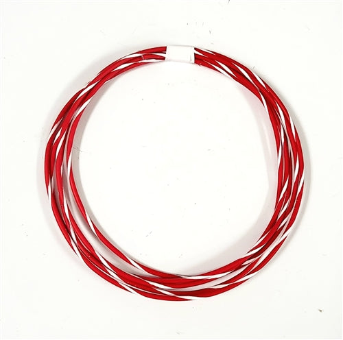 TXL 18 AWG AUTOMOTIVE WIRE RED W/ WHITE STRIPE