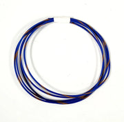 STRIPED COLORS TXL 20 AWG Automotive Wire Pure Copper Made in USA - CHOOSE YOUR COLOR - SOLD PER FT AC/DC WIRE AND SUPPLY