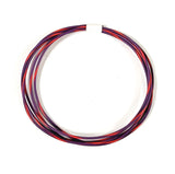 TXL 22 AWG STRIPED COLORS Automotive Wire Pure Copper Made in USA - CHOOSE YOUR COLOR - SOLD PER FT AC/DC WIRE AND SUPPLY
