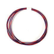 TXL 22 AWG STRIPED COLORS Automotive Wire Pure Copper Made in USA - CHOOSE YOUR COLOR - SOLD PER FT AC/DC WIRE AND SUPPLY
