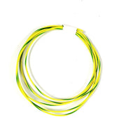 TXL 22 AWG STRIPED COLORS Automotive Wire Pure Copper Made in USA - CHOOSE YOUR COLOR - SOLD PER FT AC/DC WIRE AND SUPPLY