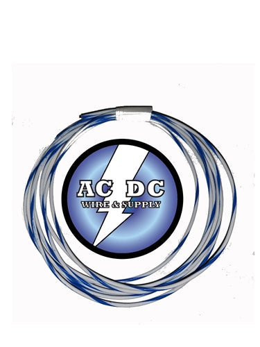 TXL 22 AWG AUTOMOTIVE WIRE WHITE W/ BLUE STRIPE