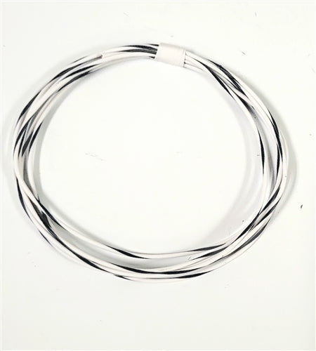 TXL 22 AWG AUTOMOTIVE WIRE WHITE W/ GRAY STRIPE