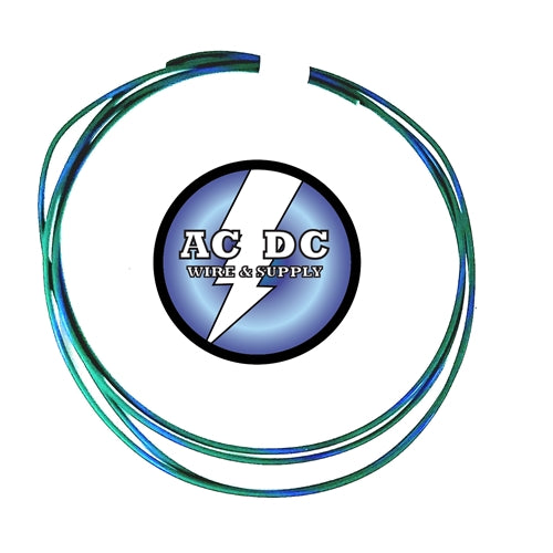 TXL 22 AWG AUTOMOTIVE WIRE GREEN W/ BLUE STRIPE
