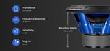 12" Eye Candy Aluminum Cone Subwoofer (TXX-APD-12BL) Audiopipe