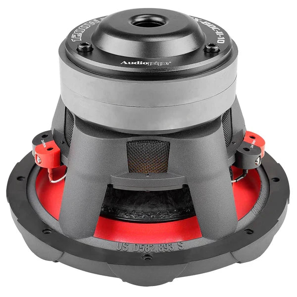 Audiopipe TXX-BDC-II-10 10" 600W RMS Subwoofer DVC 4-Ohm Audiopipe