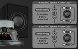 12" Double Stack Composite Cone Subwoofer (TXX-BDC-II-12) Audiopipe