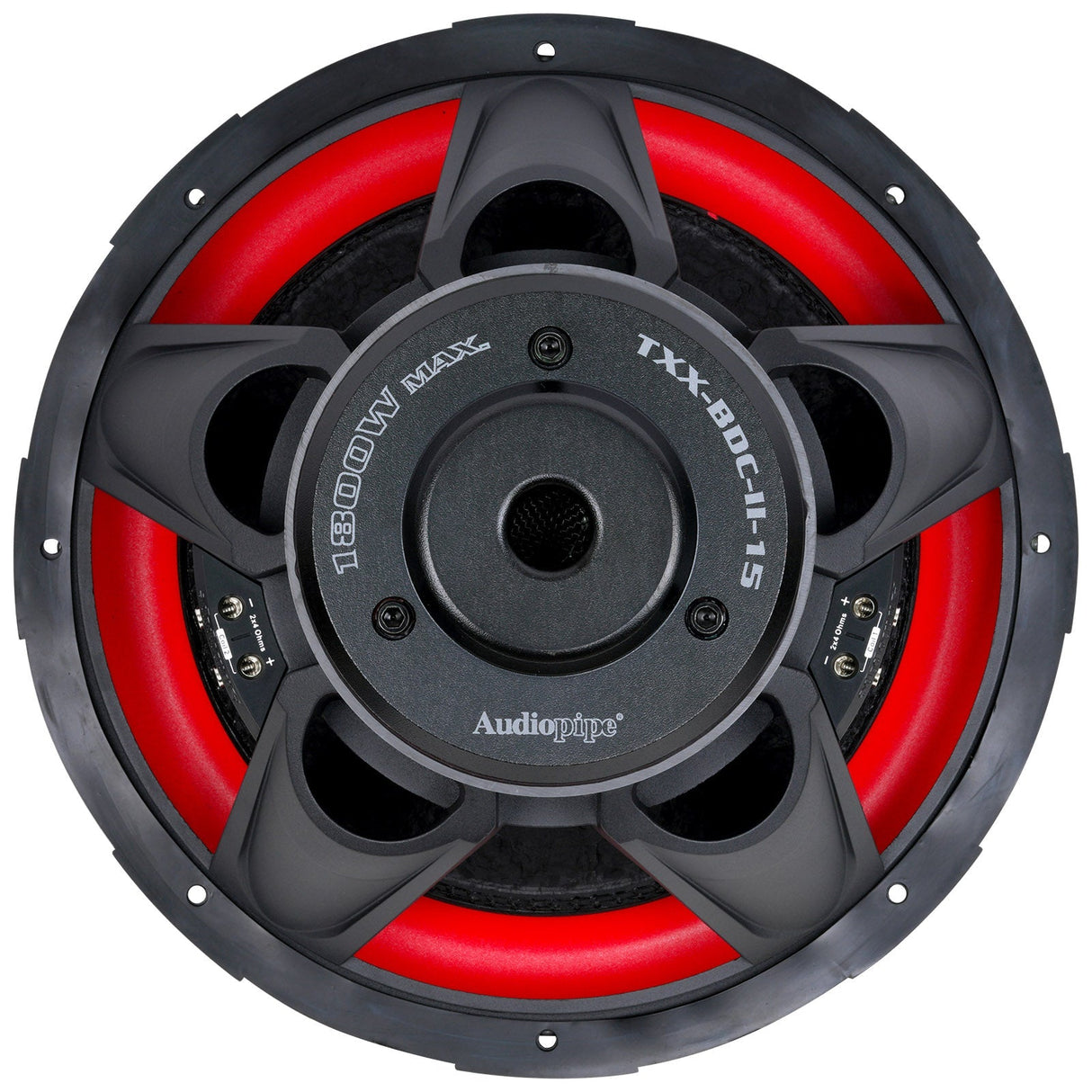 TXX-BDC-II-15 15“ Double Stack Composite Cone Subwoofer Audiopipe