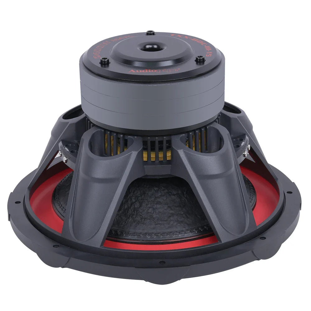 Audiopipe TXX-BDC-III-10 | 10" 700W RMS Triple Stack Composite Cone Subwoofer DVC Audiopipe