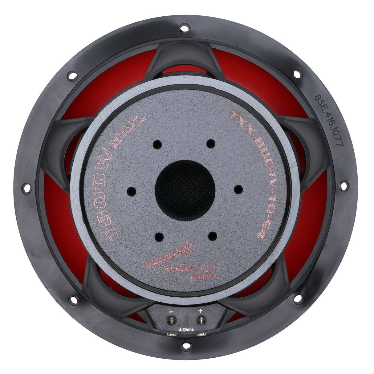 10" Quad Stack Composite Cone Subwoofer (TXX-BDC-IV-10-S4) Audiopipe