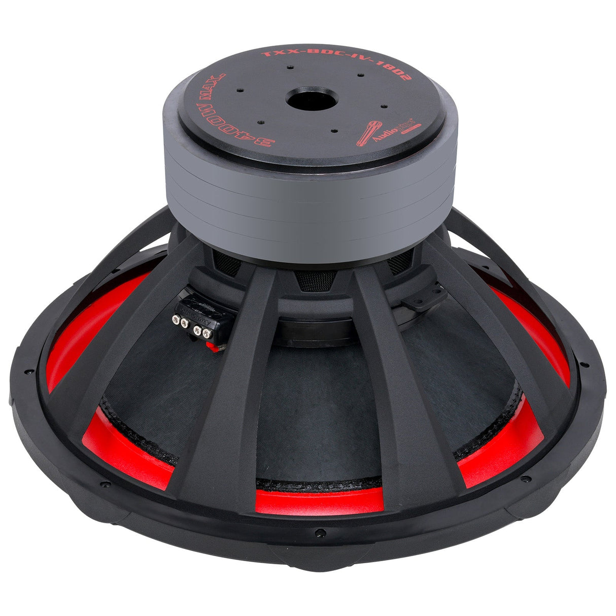 18" Quad Stack Composite Cone Subwoofer (TXX-BDC-IV-18D2) Audiopipe