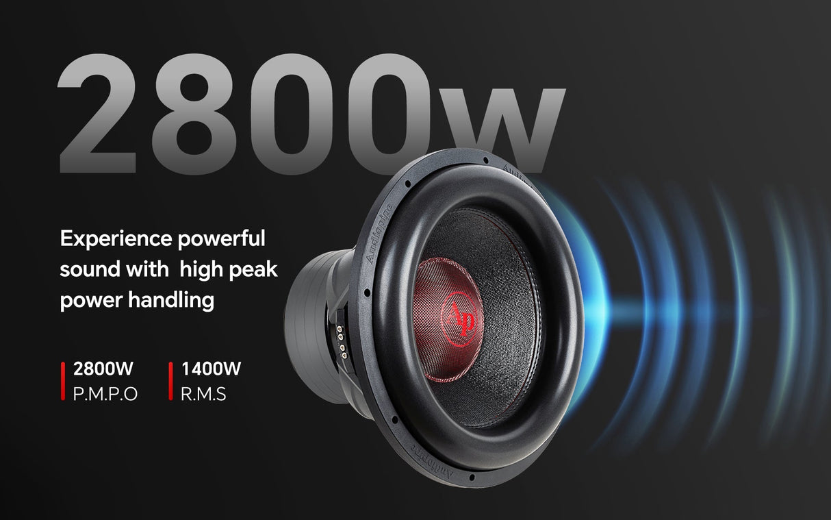 TXX-BDC-IV-15D2 15" Quad Stack Composite Cone Subwoofer Audiopipe