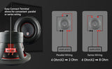 TXX-BDD2-15 15” Double Stack High Power Subwoofer Audiopipe