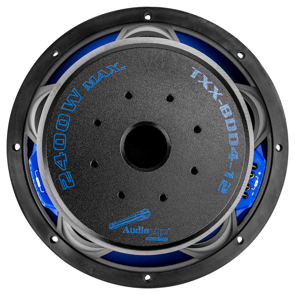 Audiopipe TXX-BDD4-12 12" 1200W RMS SUBWOOFER DVC 4-Ohm Audiopipe
