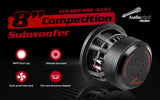 8" Competition Subwoofer (TXX-BDX-8D2) Audiopipe