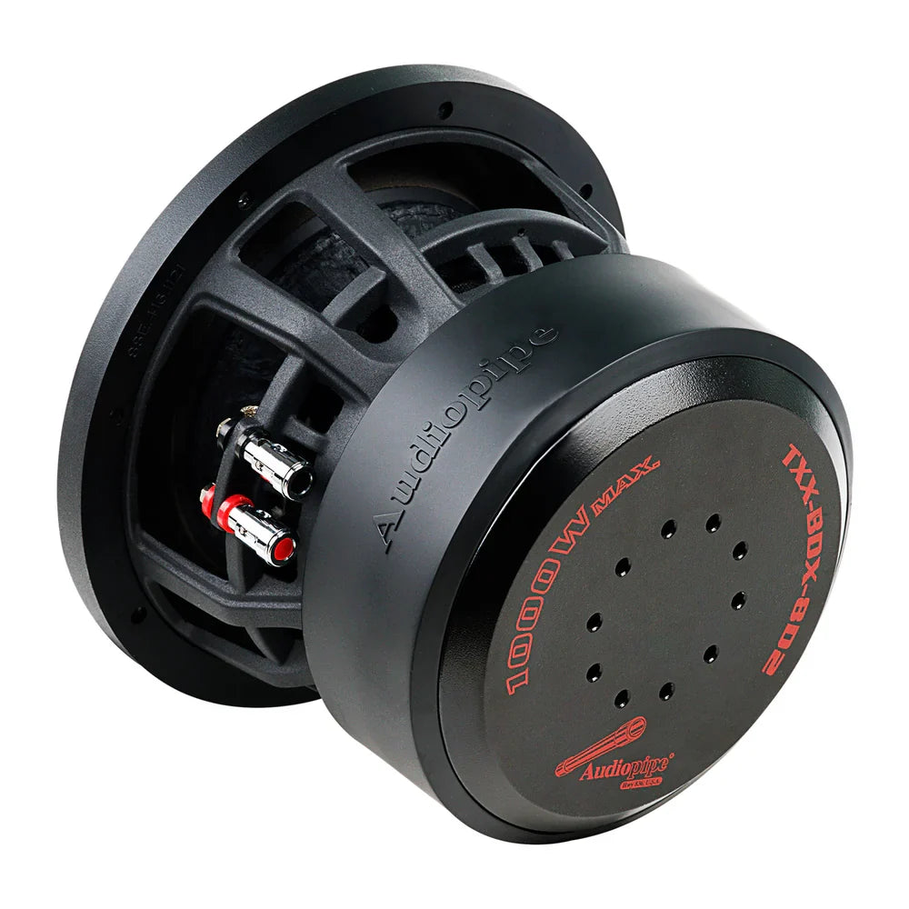 Audiopipe TXX-BDX-8D2 8" 500W RMS Competition Subwoofer DVC 2-Ohm Audiopipe