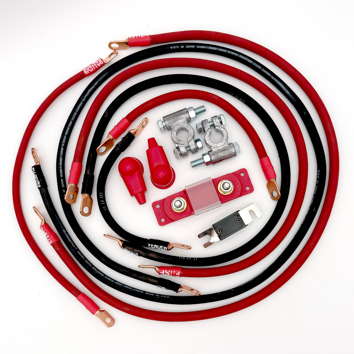 Toyota Tacoma Big 7 Battery Cables Kit (Gen 2 - 2005-2015)