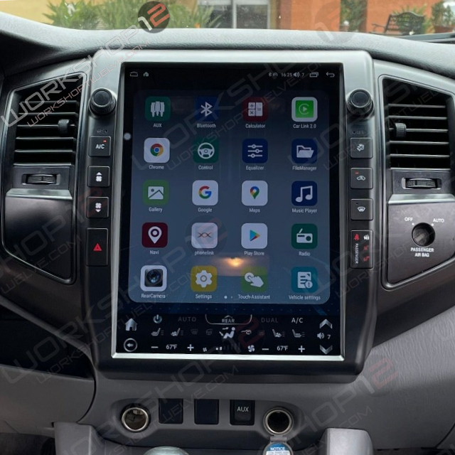 Toyota Tacoma 2005-2015 Workshop 12 Tesla style Screen Workshop 12