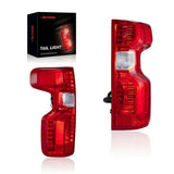 Tail Light Assembly Driver + Passenger (Left + Right) Set for 2019-2022 Chevrolet Chevy Silverado 1500 Flashark