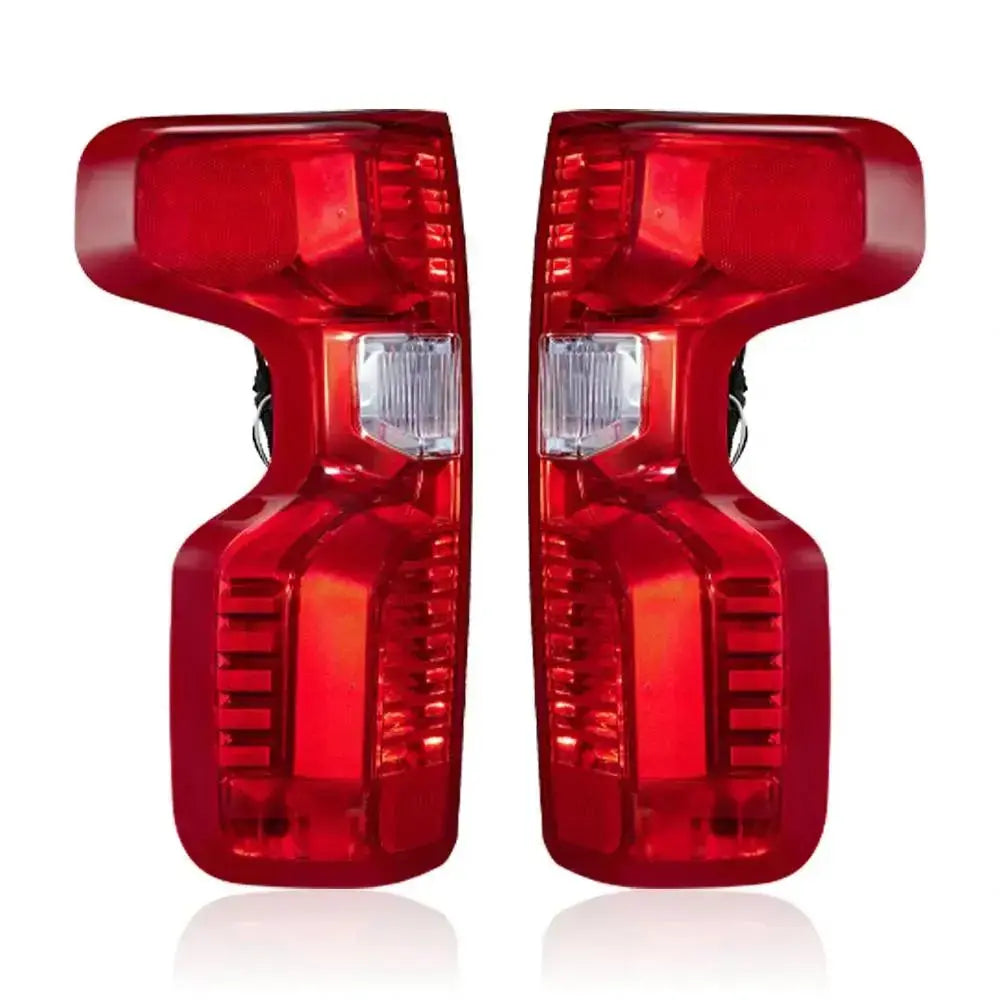 Tail Light Assembly Driver + Passenger (Left + Right) Set for 2019-2022 Chevrolet Chevy Silverado 1500