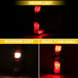Tail Light Assembly Driver + Passenger (Left + Right) Set for 2019-2022 Chevrolet Chevy Silverado 1500 Flashark